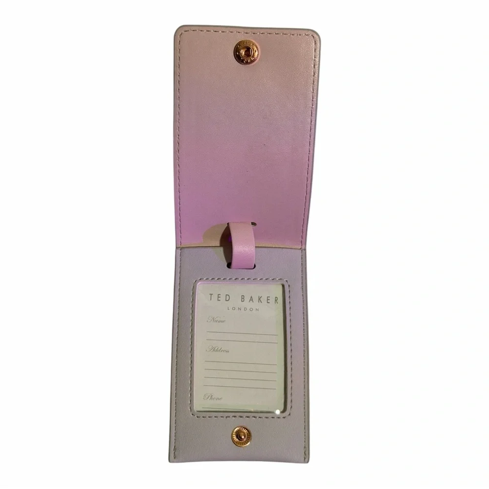 TED BAKER Chelsea Border Luggage Tag